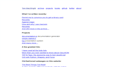 Desktop Screenshot of macwright.org